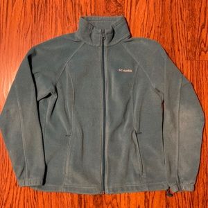 Ladies Columbia fleece zip up jacket size L